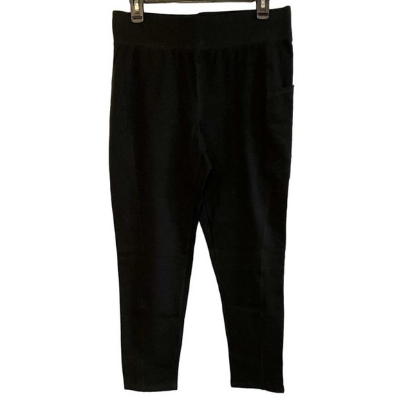 Denim & Co. Active Duo Stretch Pant with Side Pocket MEDIUM PETITE (404) - Picture 3 of 6